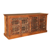 Antique Antique Brown Wood Sideboard